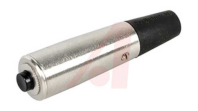 Switchcraft Push Button Switch, Momentary, Panel, SPDT | ED913