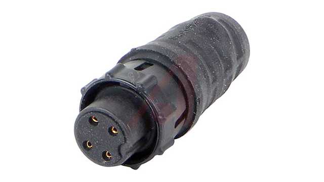 Switchcraft Circular Connector, 4 Contacts, Cable, Cable, Standard Connector, Socket, Female, IP68, IP69K, EN3 Series | EN3C4FX