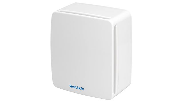 Vent-Axia Centrif Duo Plus P Centrif Duo Plus Rectangular Wall, Ceiling Extractor Fan, 220 m³/h, 38 dBA, Ultra Quick | Centrif Duo Plus P