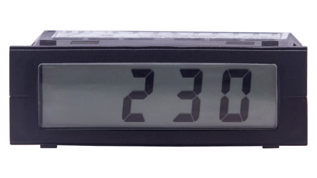 Sifam Tinsley Beta G1 LCD Digital Panel Multifunction Meter for Current,  22.2 mm  x 68 mm | BT32-BG54Q00000000