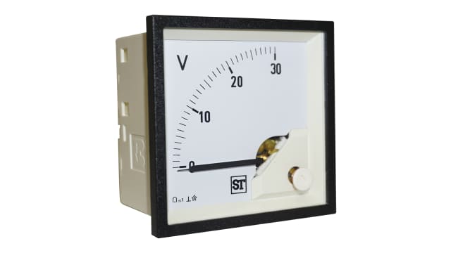 Sifam Tinsley Sigma Analogue Panel Ammeter 100 A DC Moving Coil | PQ94-I12L2N1CAW0ST