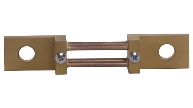 Sifam Tinsley Brass Ended Shunt, 100 A Max 75 mV, ±0.5 % Accuracy | YN01-17751WS000000