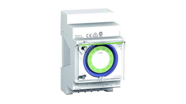 Schneider Electric Analogue IC Astro DIN Rail Time Switch, 1-Channel 230 V | CCT15338