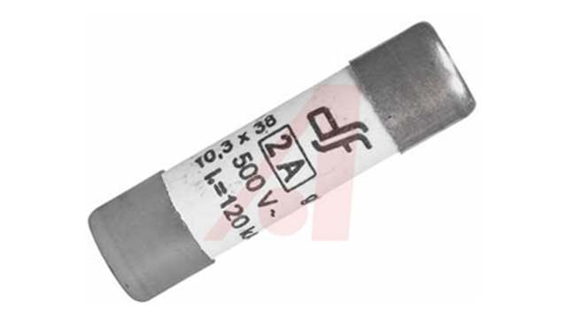 Altech 2 A T Ceramic Cartridge Fuse, 10 x 38 mm | 2C10X38GI