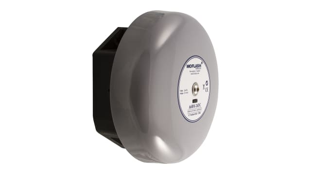 Moflash A6BM Series Surface Mount Siren, 230 V, 106dB at 1 m, IP66, AC, Single-Tone | A6BM-230AC