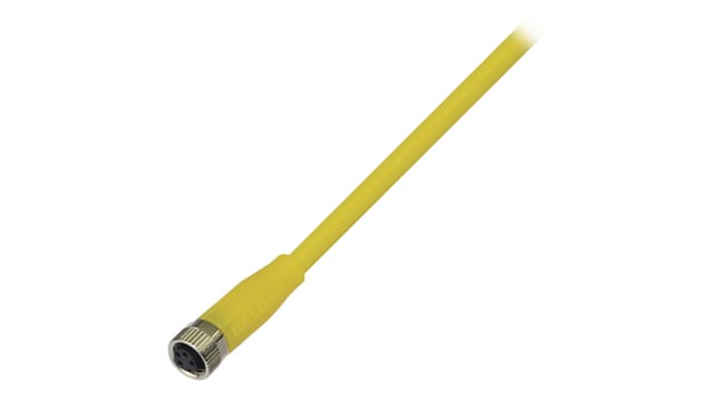BALLUFF Female 4 way Straight to 4 way Unterminated Sensor Actuator Cable, 5 m | BCC0543