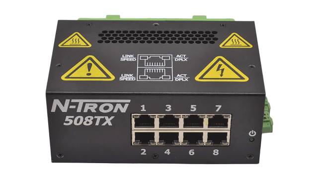 N-Tron Ethernet Switch | 508TX-A