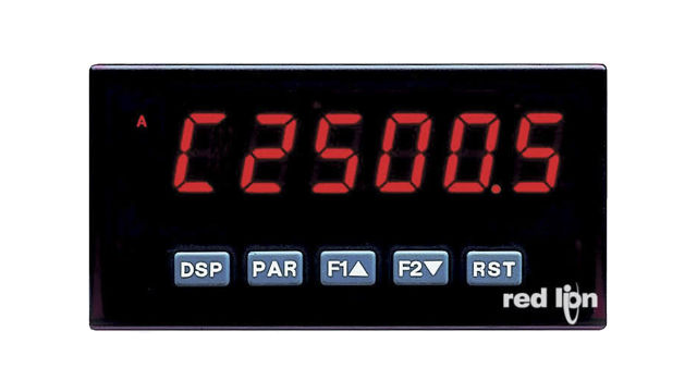 Red Lion PAX Timer, 6 Digit LED, 50Hz, 85 → 250 V ac | PAXTM000