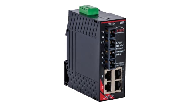 N-Tron 6 Port Ethernet Switch | SL-6ES-4SC
