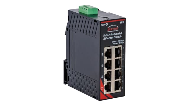 N-Tron 8 Port Ethernet Switch | SL-8ES-1