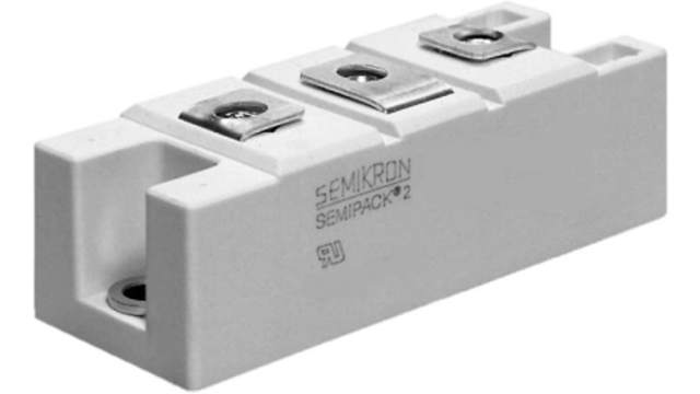 Semikron Danfoss 1600 V 150 A Diode High Voltage 3-Pin A-23 SKKD 162/16 | SKKD 162/16