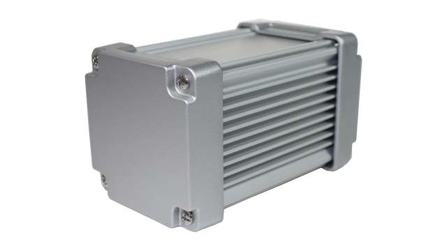 Takachi Electric Industrial AWN Silver Aluminium Heat Sink Case 65.8 mm, 110 mm, 65.8 mm | AWN7-7-11ESS