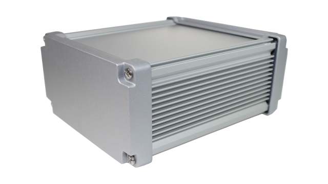 Takachi Electric Industrial AWN Silver Aluminium Heat Sink Case 81.3 mm, 175 mm, 156.3 mm | AWN16-9-18ESS