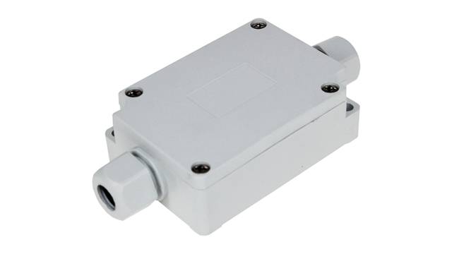 Takachi Electric Industrial TMC Series Grey Plastic Junction Box, IP65, 6 Terminals, 70 mm, 50 mm 24 mm | TMC-6PG