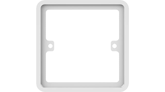 Schneider Electric Lisse White Urea Back Box, IP20, 1 Gangs 87 mm 87 mm 9 mm | GGBLSPC1S