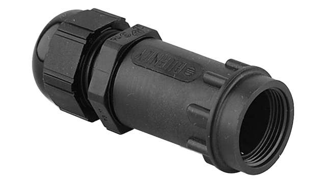 Souriau Sunbank by Eaton, UTGSize 16 Straight Circular Connector Backshell Strain Relief, For Use With UTG Series | UTG16ST