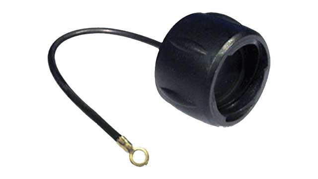 Souriau Sunbank by Eaton UTS MIL-STD-1344, MIL-C-26482 Female Dust Cap, Shell Size 8 IP68 Rated, Polyamide | UTS8DCGE