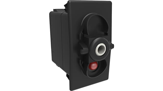 Carling Technologies Illuminated SPST, On-On On-None-On Rocker Switch Panel | V4B2H0VC-00000-000