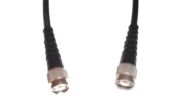 Telegartner TNC Series, 500 mm, RG58 Coaxial, Terminated 50 Ω | L09999B3589