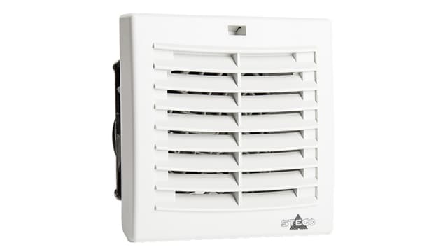 STEGO Filter Fan Plus FPI Series Fan Filter for 92 x 92mm Fans, Synthetic Fibre Filter, 120 x 120mm | 11870.0-00