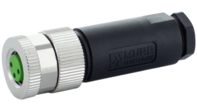 Murrelektronik Limited Circular Connector, 4 Contacts, Cable, M8 Connector, Socket, Female, IP67, 7000 Series | 7000-08611-000-0000