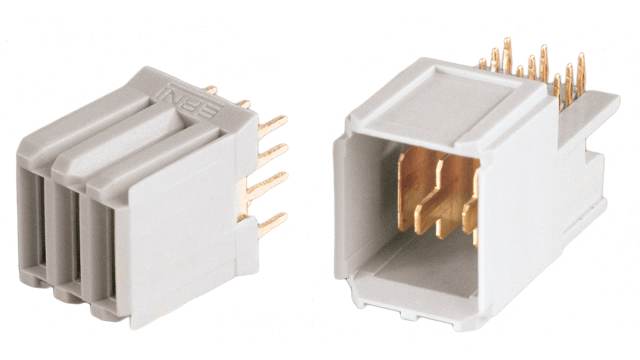 ERNI, ERmet 2 mm Pitch Universal Power Module Backplane Connector, Right Angle Male, 4 Column, 4 Row, 3 Way | 114400 / 5223961-1