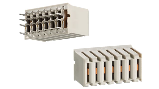 ERNI, ERmet 2 mm Pitch Universal Power Module Backplane Connector, Right Angle Male, 4 Column, 4 Row, 7 Way | 254020 / 5646957-1