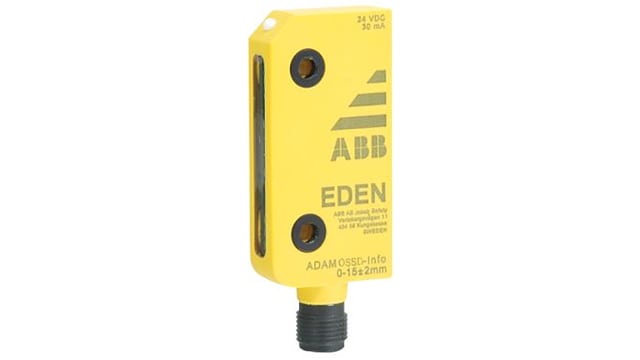 ABB OSSD Series Non-Contact Safety Switch, 24V dc, Polybutylene Terephthalate Housing, M12 | 2TLA020051R5600  Adam OSSD-Reset M12-5