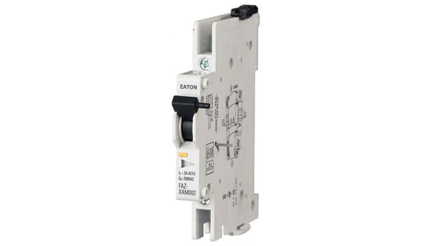 Eaton 250V MCB Mount Auxiliary Release Shunt Trip for use with FAZ Series MCB/RCBO | 262414 FAZ-XAM002