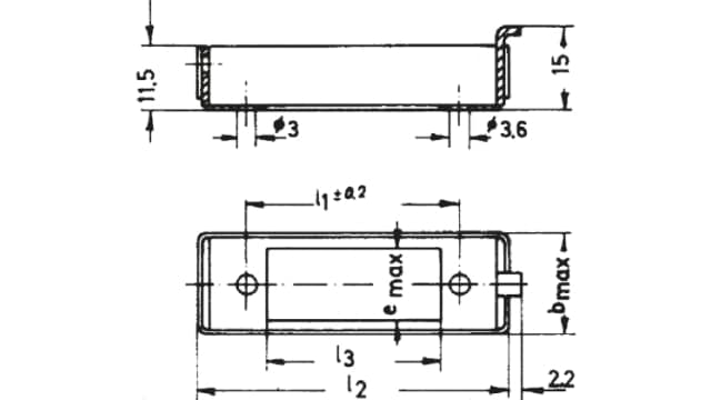 Telegartner, B0301 Male PCB Housing,  1 Way,  1 Row Straight | B03014A0936