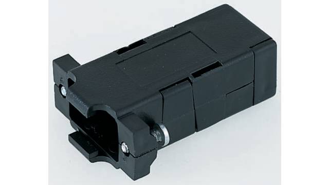 FCT from Molex F1069 Series ABS Straight D-Sub Backshell, 25 Way | F1069-3E / 1731140207