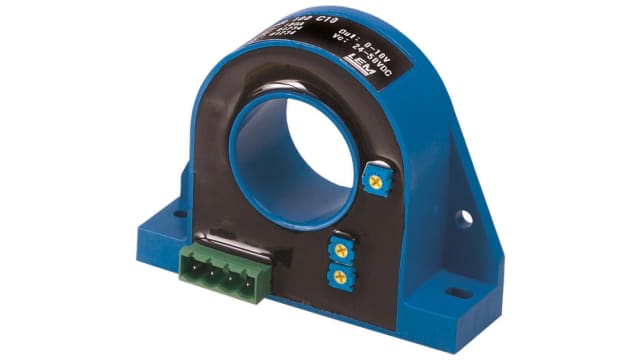 LEM DHR Series Current Transformer, 300A Input, 300:1, 32mm Bore, 20 → 50 V dc | DHR 300 C10