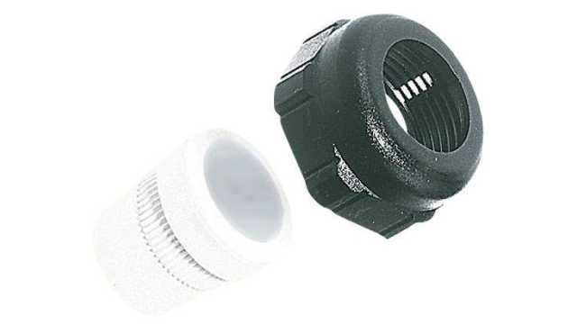 HARTING Cable Gland, Han-Compact Series Thread Size M25 x 1.5 1 Way, For Use With Heavy Duty Power Connector | 19120005157