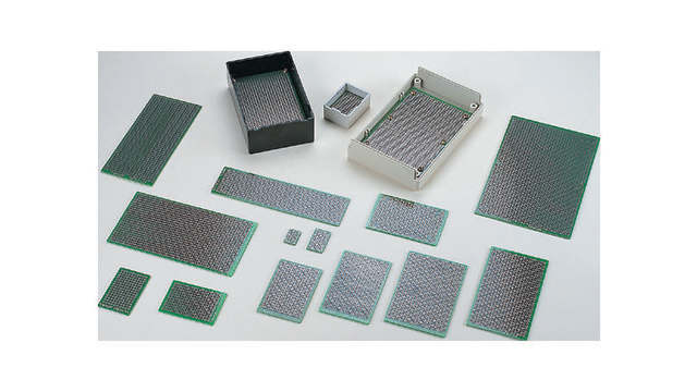 Takachi Electric Industrial 2 Surface Mount (SMT) Board FR4 With 26 x 38 1 mm Holes, 2.54 mm Pitch, 101 mm 69 mm | TNF69-101