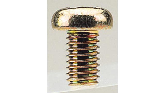 Takachi Electric Industrial Chromate Iron Pan Head Self-Tapping Screw 3 mm | MT3-4