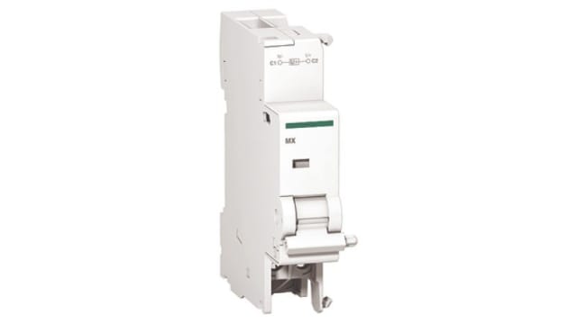 Schneider Electric 240V DIN Rail Undervoltage Release Circuit Trip for use with C120 Series, C60 Series, IDPN Residual | A9N26960