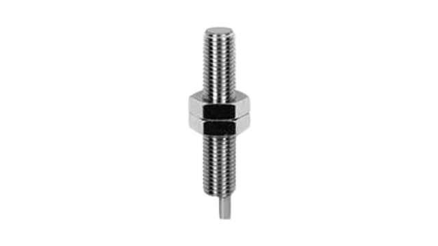 Baumer Inductive Threaded Barrel Proximity Sensor, M8, 3 mm Detection, PNP NO, 6 → 36 V dc | IR08.P03S-F40.PO1Z.7SCV