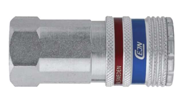 CEJN Brass, Stainless Steel Pneumatic Quick Connect Coupling Female G | C103102204