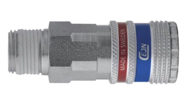 CEJN Brass, Stainless Steel Pneumatic Quick Connect Coupling Male R | C104102155