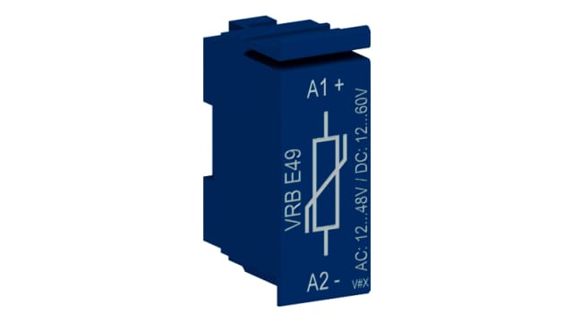 WEG VRB Surge Suppressor for use with CWB9 to CWB38 Contactors (AC Coil/DC Coil) | VRB E34