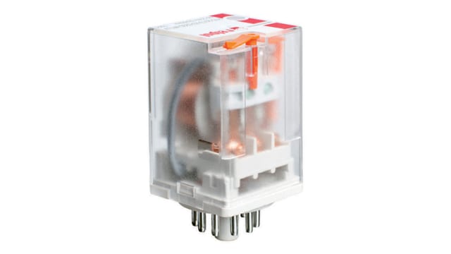 Relpol Plug In Power Relay, 24V dc Coil, 10A Switching Current, 3PDT | R15-2013-23-1024-WTL