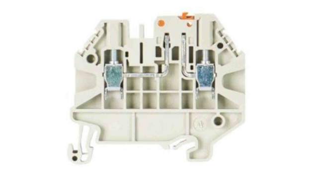 Wieland 58.503.2055.0 Knife Disconnect Terminal Block Grey, 2.5 mm², 1-Level, Screw | 58.503.2055.0