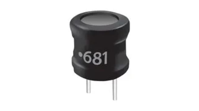 Bourns 18 kH Ferrite Leaded Inductor, Max SRF:5.8 MHz, Q:5.8, 1.98 A Idc, 6100 | 6100-101K-RC