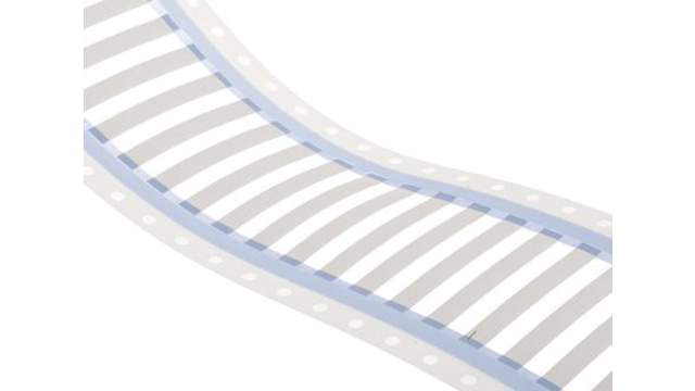 TE Connectivity White Yellow Print Heat Shrink Labels, 50.8 mm Width, 250 Per Pack Qty, 50 mm | TMS-SCE-1/4-2.0-9