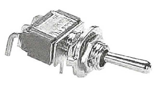 TE Connectivity Toggle Switch, PCB Mount, On-On, SPDT, Through Hole Terminal, 120 V ac, 28V dc | 4-1825136-3