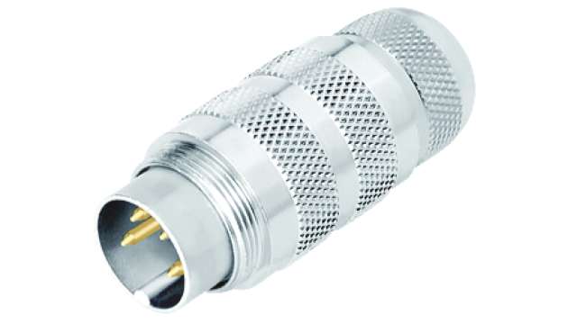 binder Circular Connector, 4 Contacts, Cable, M16 Connector, Socket, Male, IP67, 423 Series | 99-5109-40-04