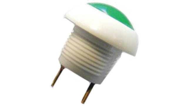 Otto P9 Series Push Button Switch, Momentary, Panel, 12 mm Cutout, DPDT, Green LED, IP64, 28 V dc 115 V ac | P9-113195