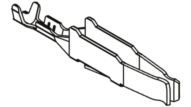 HARTING  09 06, Straight , Female  Silver , Copper Alloy, Backplane Connector Contact | 09060008484