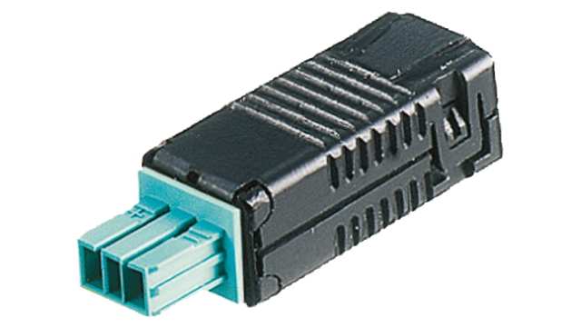 Wieland BST14i Series Cable Connector Female/Male Spring Clamp, 2-Pole, 3A, IP20 | 93.421.4553.1