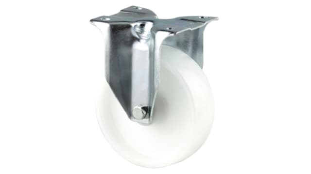 Tente Fixed Castor Wheel, 700kg Capacity, 200mm Wheel | 3478UOR200P63